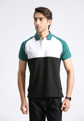 White & Black Polo